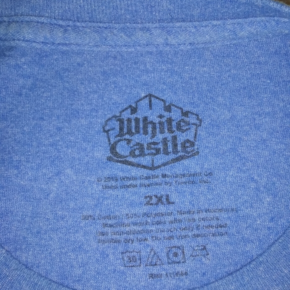 White Castle Hamburgers Buy Em By The sack Tee - Picture 2 of 6